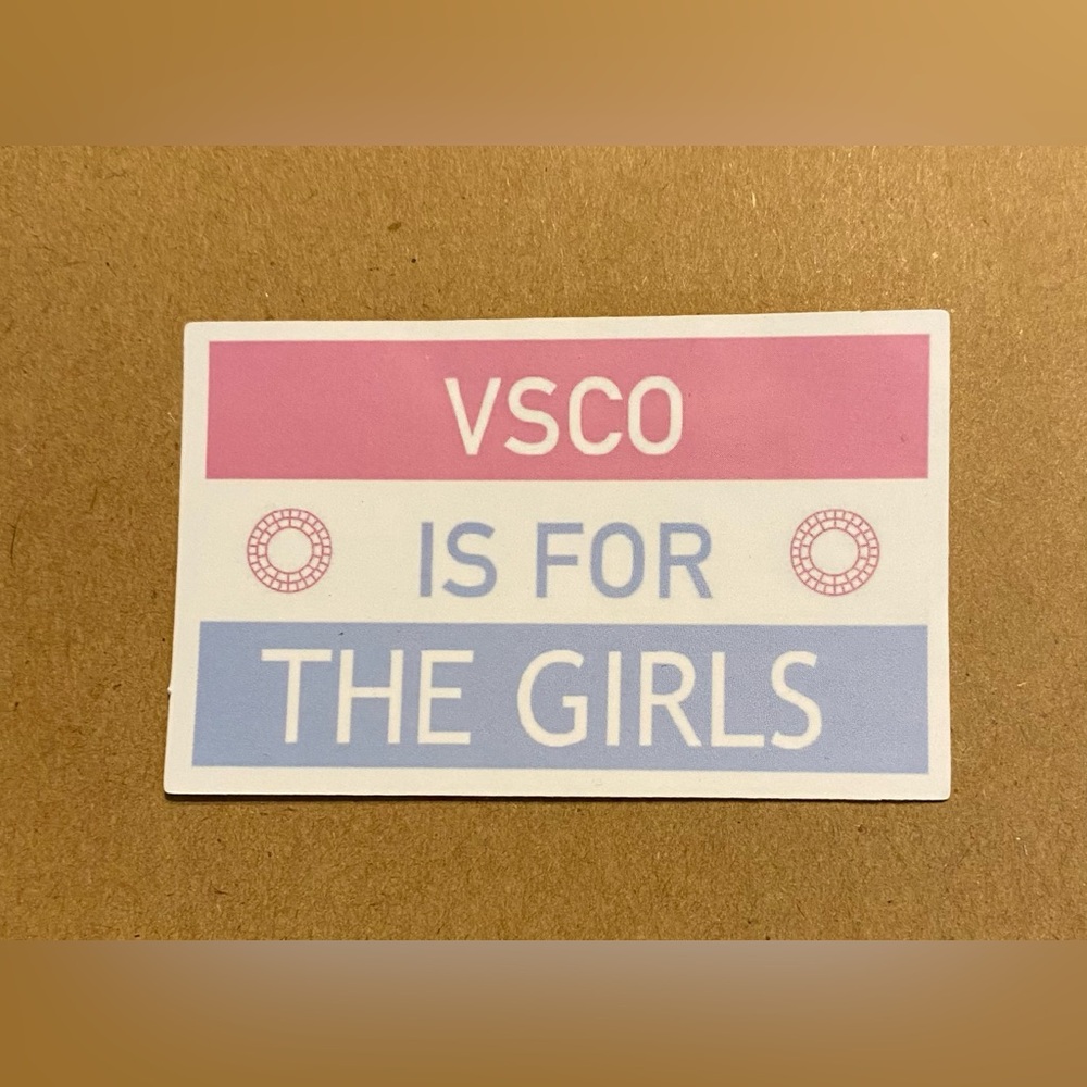 🌈20/$12🌈 VSCO is for Girls Sticker